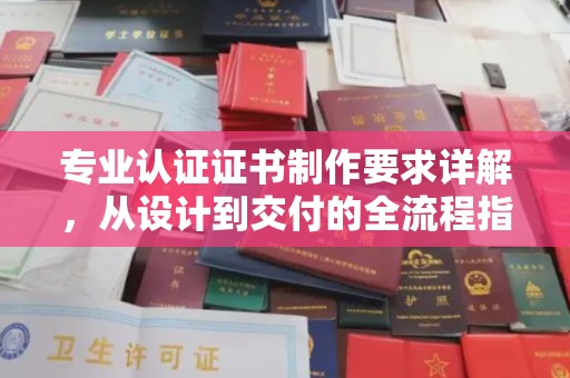 淮滨专业认证证书制作要求详解，从设计到交付的全流程指南