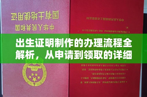 淮滨出生证明制作的办理流程全解析，从申请到领取的详细指南